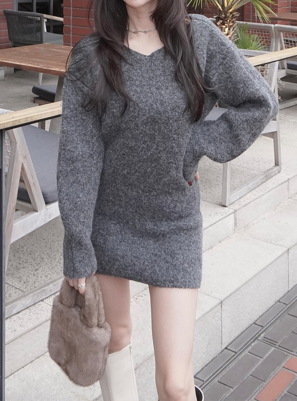 2Wayニットミニワンピース[an1724] | レディースファッション通販の