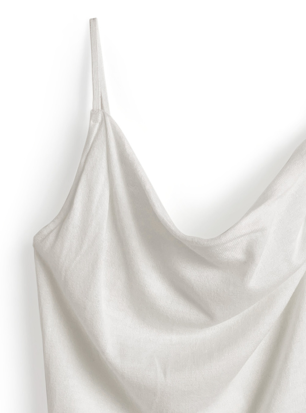 ドレープニットキャミソール