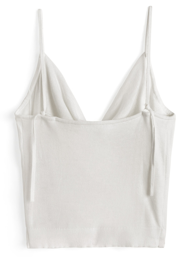 ドレープニットキャミソール