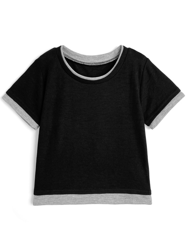 レイヤード風Tシャツ