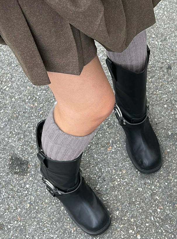 リブレッグウォーマー[an1810] | レディースファッション通販の