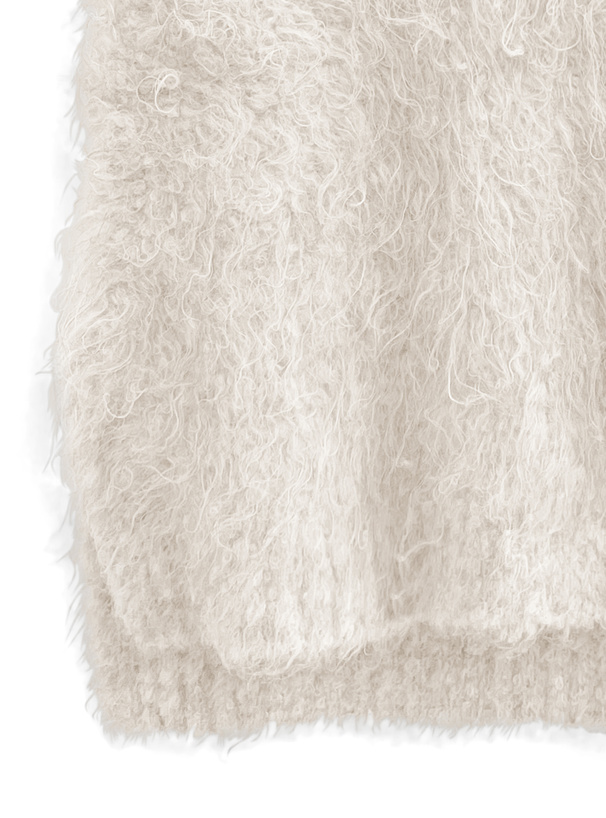 Vネックニットベスト