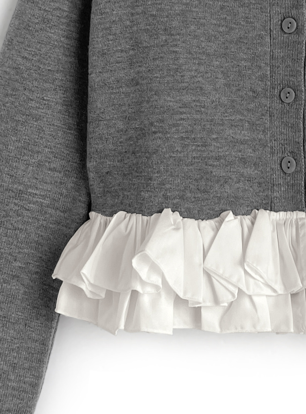 フリルキャミドッキングニット Mystrada（マイストラーダ）の「フリル