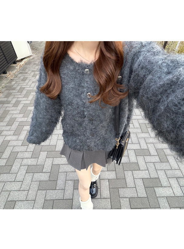 ニットカーディガン