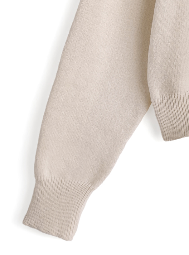 リボンゴールドボタンカーディガン