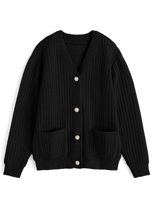 パールボタンニットカーディガン[an1864]