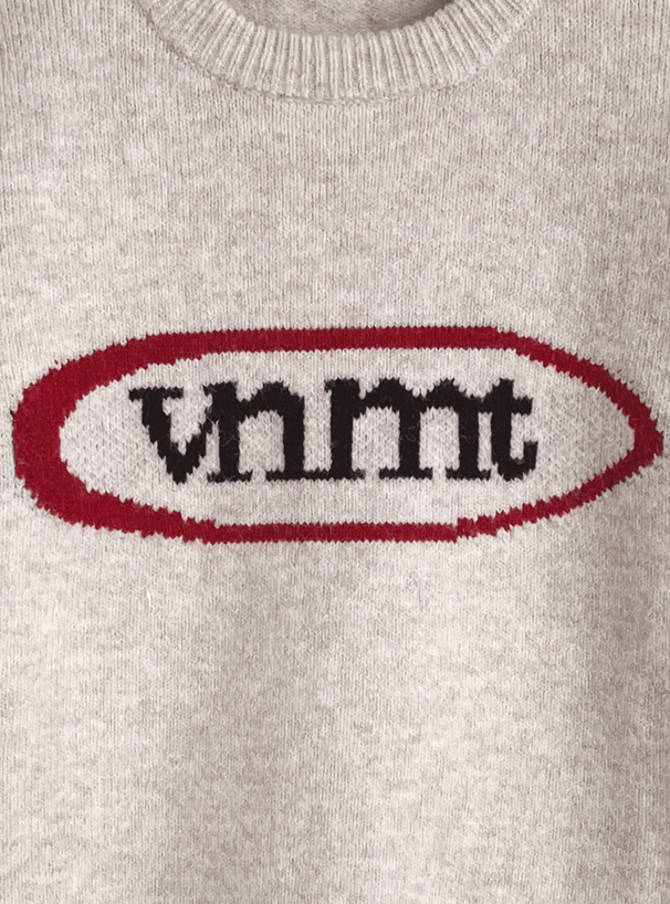 配色ロゴニットトップス[an1867] | レディースファッション通販の