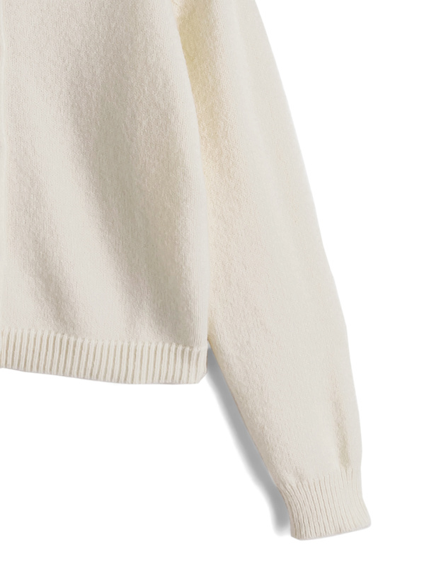 スリットネックニットトップス