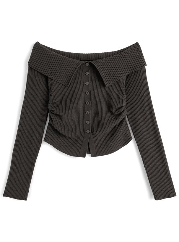 トップス N_N マルチWayビッグカラーニットトップス[an1897] | レディース