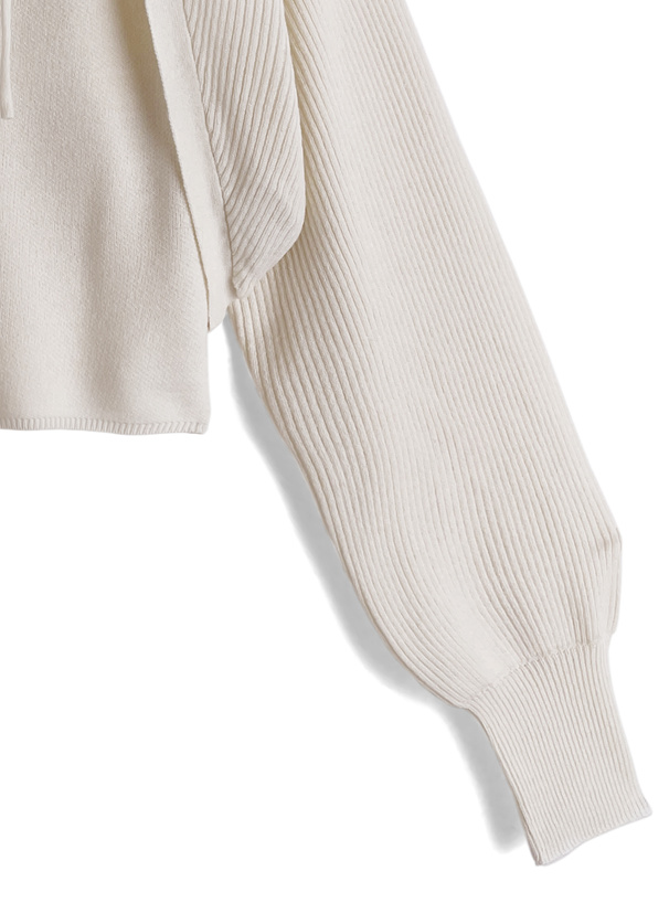 ファーキャミソール×ボレロニットアンサンブル