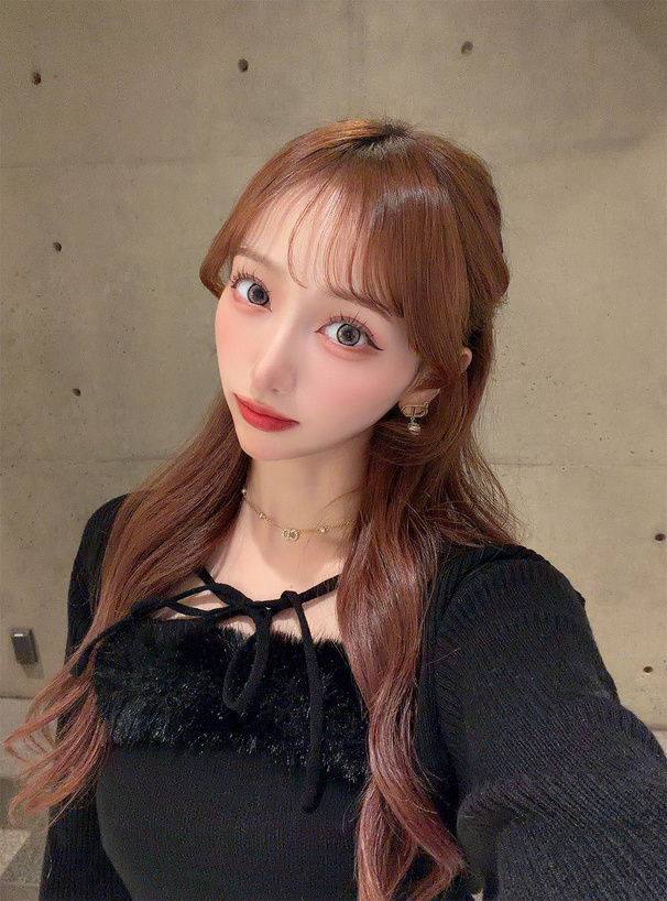 ファーキャミソール×ボレロニットアンサンブル