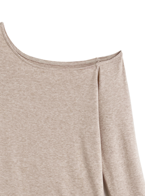 ワンショルダーアシンメトリートップス