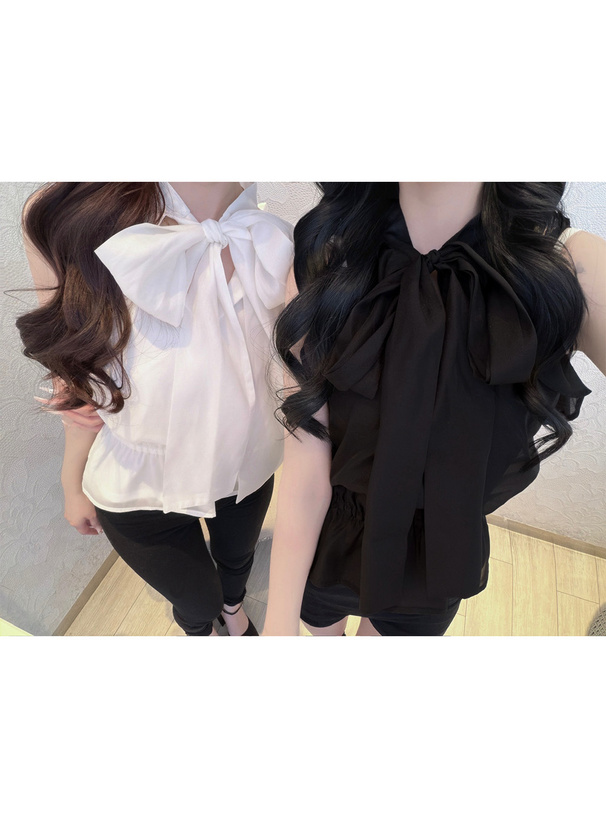 バックリボンアメスリシアーブラウス
