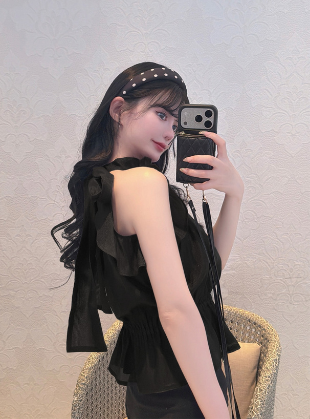 バックリボンアメスリシアーブラウス