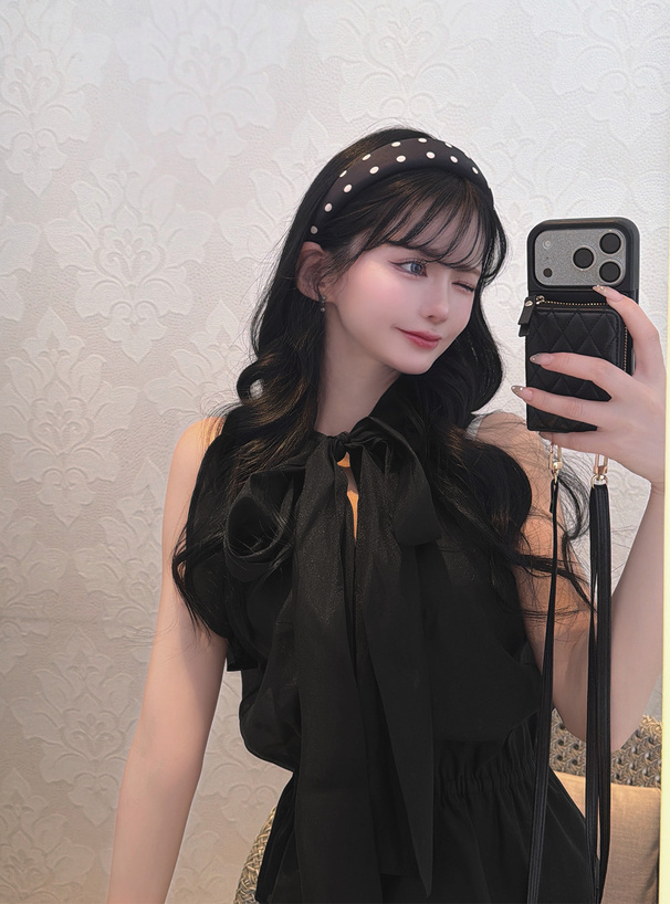 バックリボンアメスリシアーブラウス