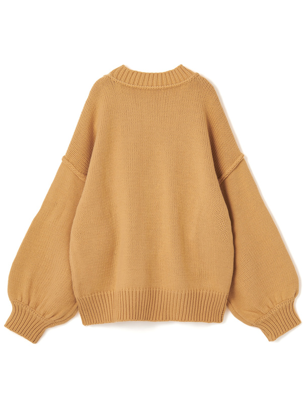 フリンジポケットニットカーディガン