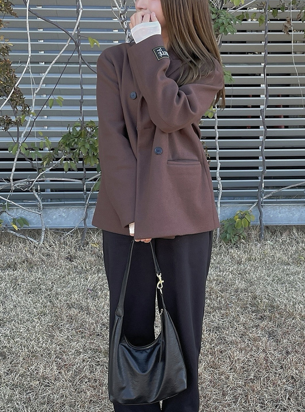 レザーワンハンドルバッグ