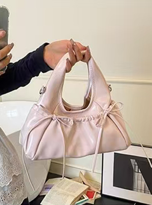 2Wayリボンワンハンドルバッグ