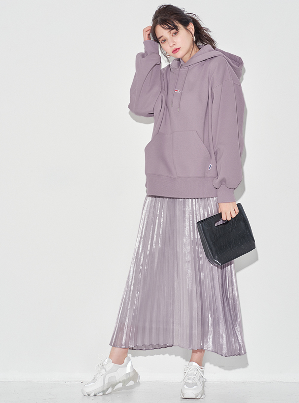 Grl Fila 裏起毛ロゴ入りbigパーカー Ar009 レディースファッション通販のグレイル Grl 公式