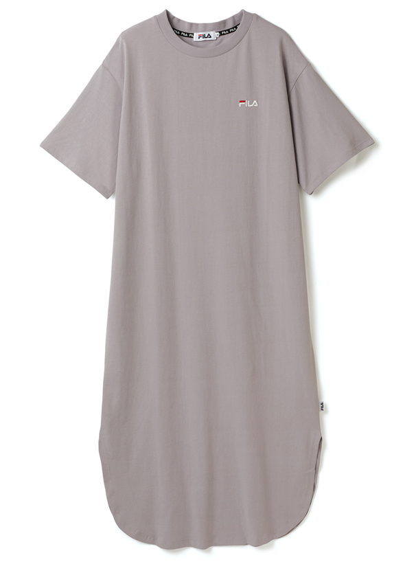 Fila刺繍ロゴロングtシャツワンピース Ar019 レディースファッション通販のグレイル Grl 公式