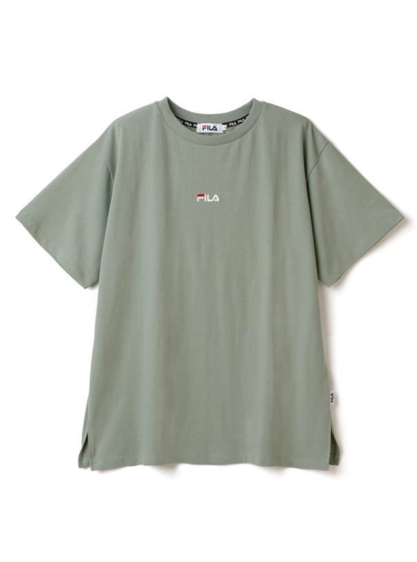 FILA刺繍クルーネックTシャツ