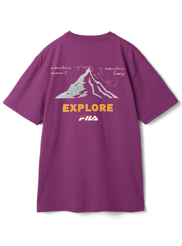 BTS着用モデル ノベルティ付FILAロゴTシャツ
