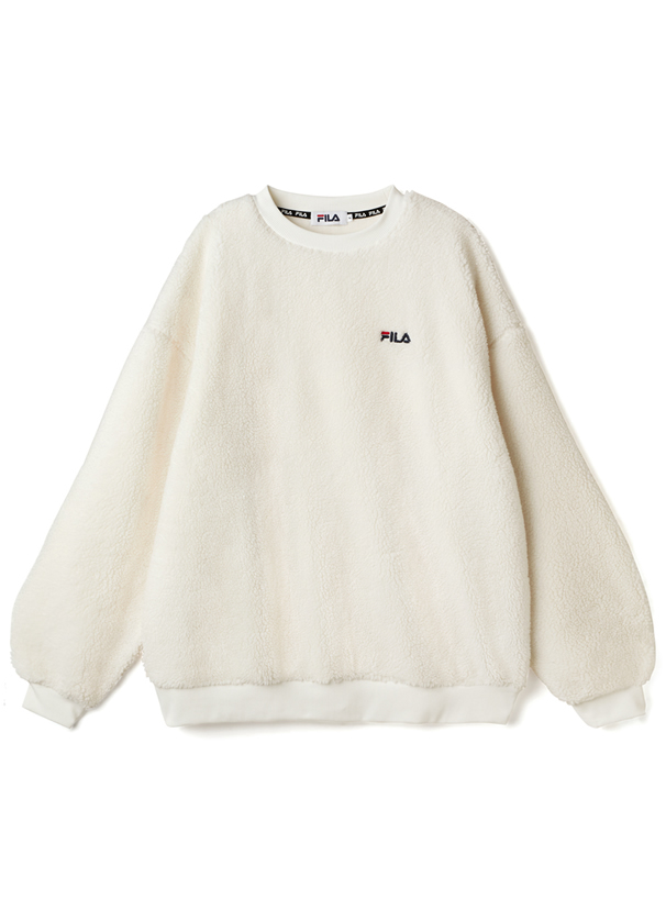 GRL FILAボアスウェット