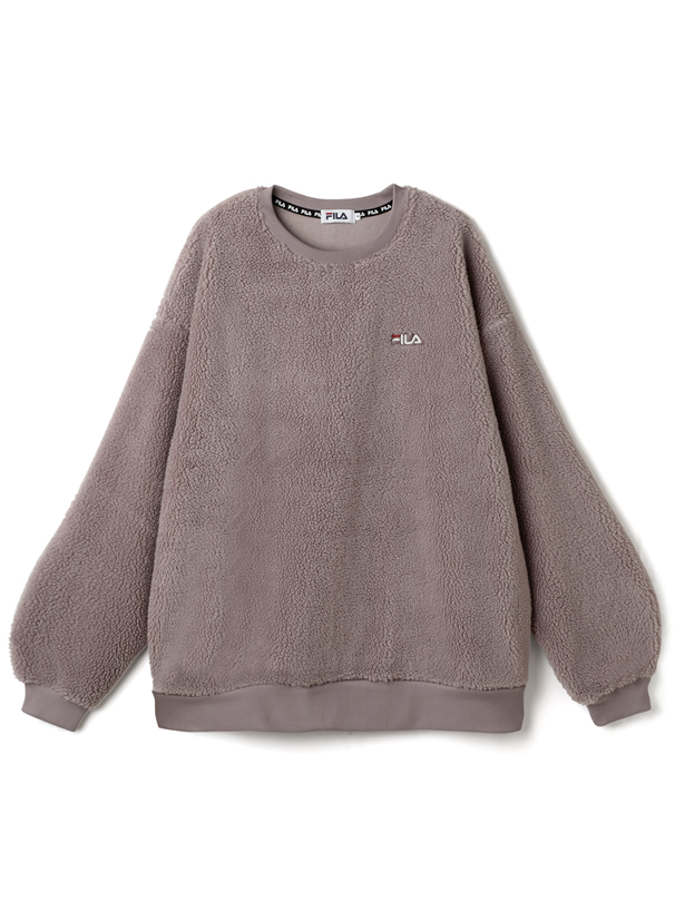 GRL FILAボアスウェット