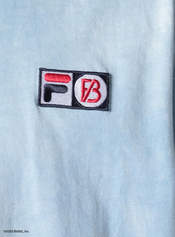 FILA×BE:FIRST ノベルティ付きコラボタイダイプリントTシャツ