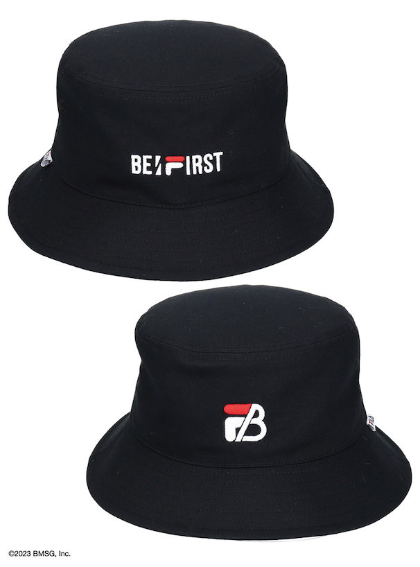 FILA×BEFIRST バケットハット　黒