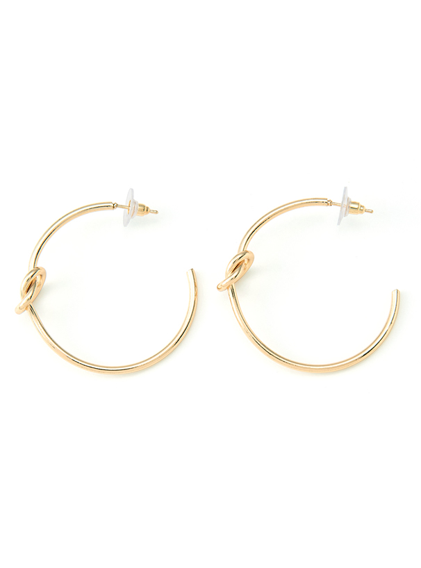 ノットフープピアス