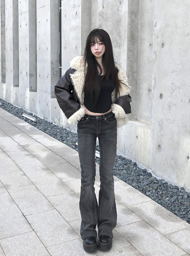 2Wayファーレザージャケット