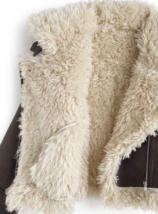 2Wayファーレザージャケット