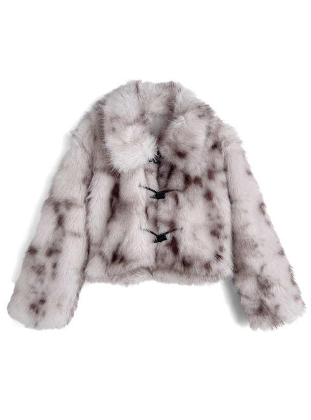 ミックスカラーファーブルゾン