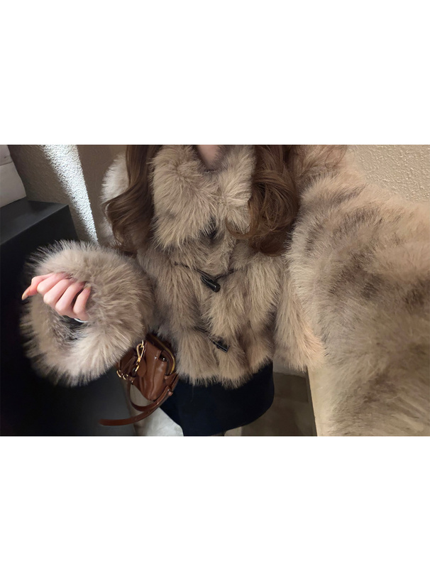 ミックスカラーファーブルゾン[ask145] | レディースファッション通販