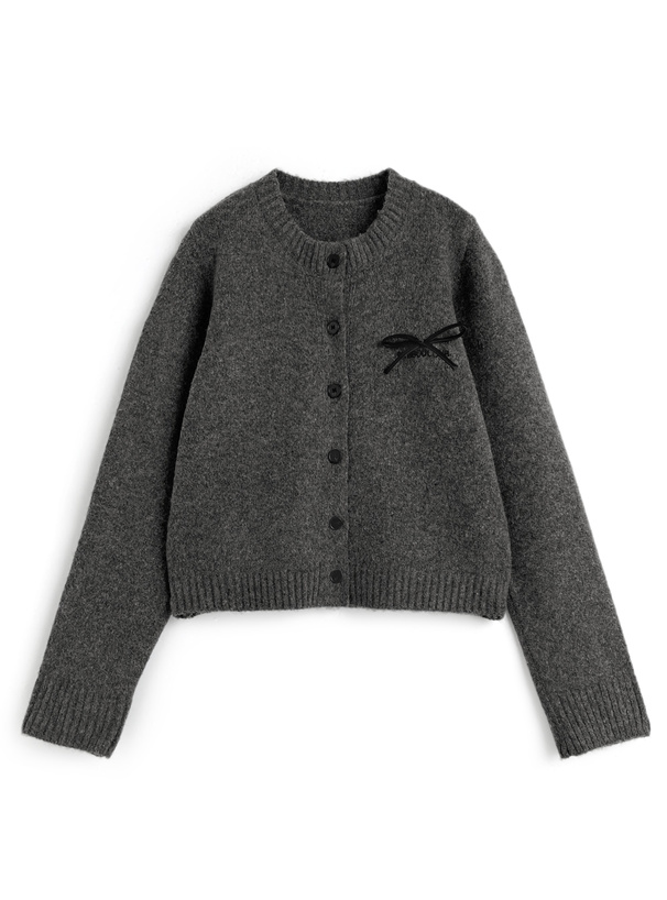 リボンニットカーディガン[ask151]