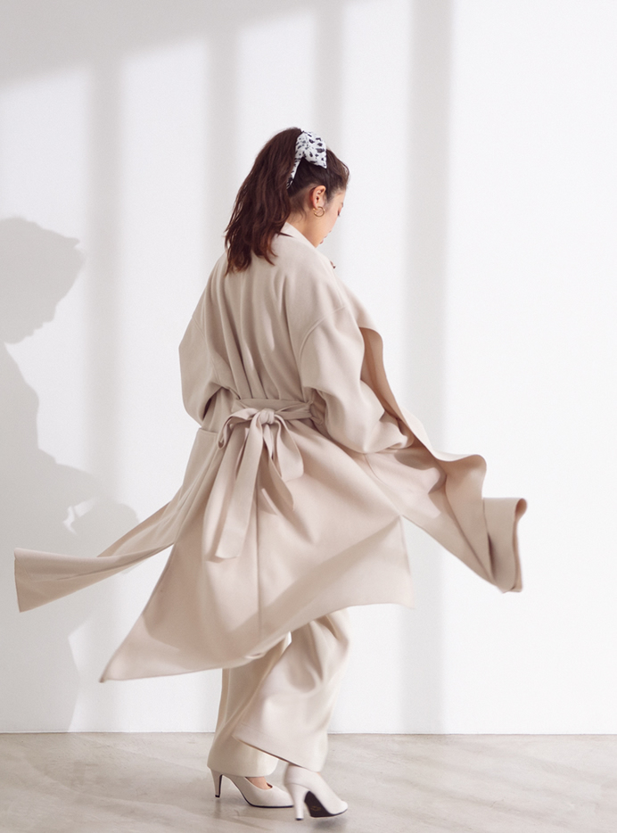 今田美桜 ダルメシアンプリントスカーフ