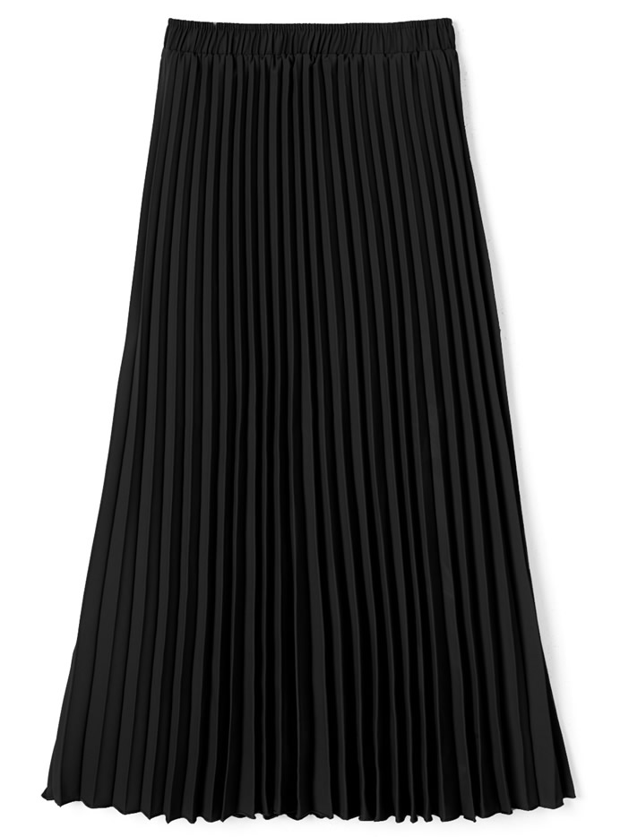 ロングプリーツスカート