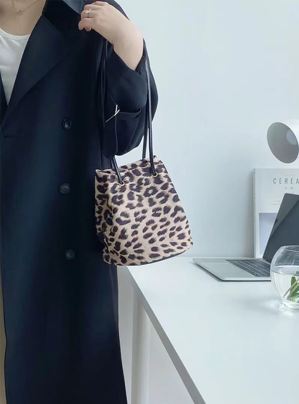 2Wayレオパードショルダーバッグ