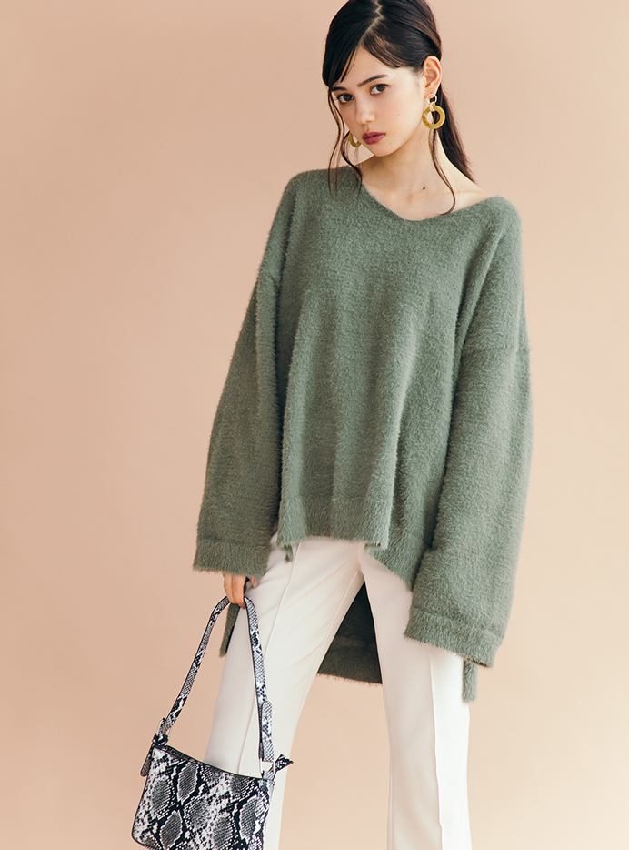 2wayパイソン柄ショルダーバッグ