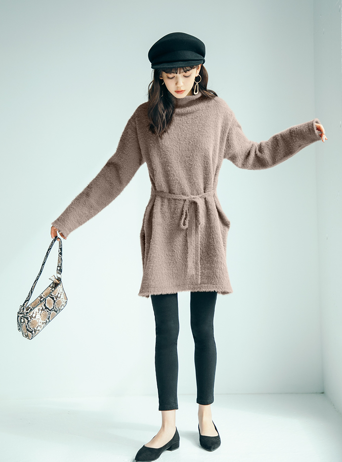 2wayパイソン柄ショルダーバッグ