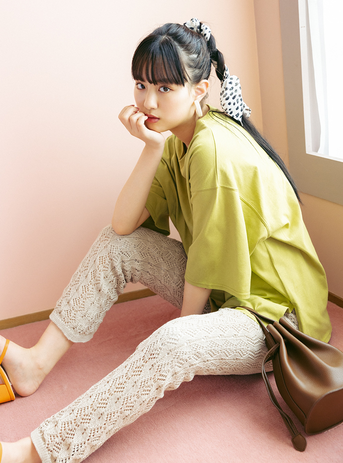 巾着ショルダーバッグ