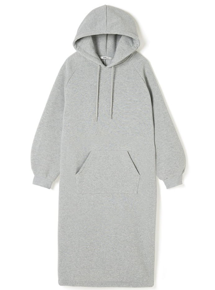 バックスリットパーカーワンピース At1179 レディースファッション通販のグレイル Grl 公式