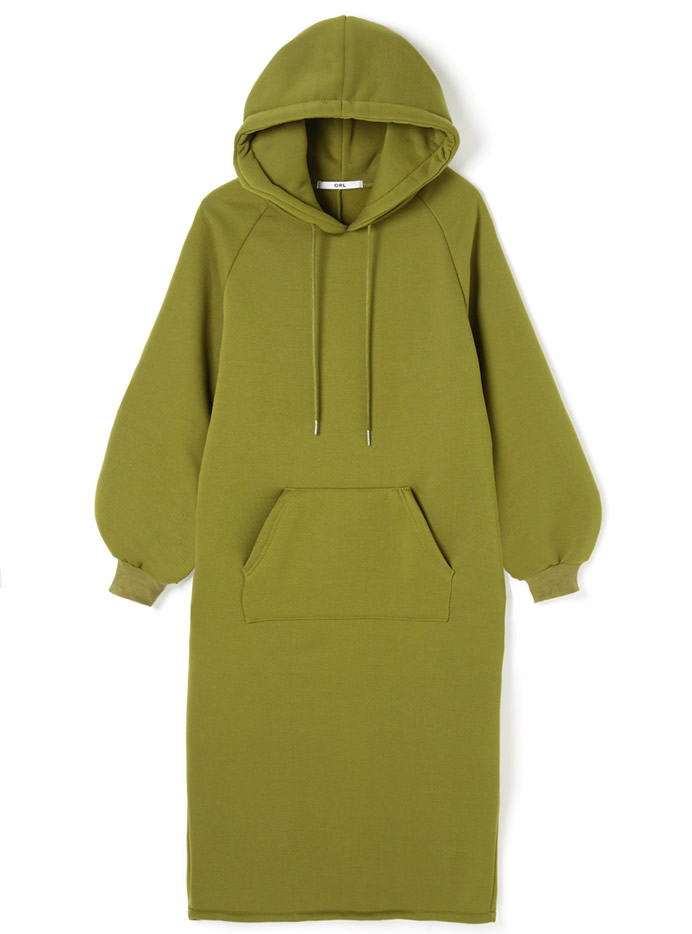 バックスリットパーカーワンピース At1179 レディースファッション通販のグレイル Grl 公式