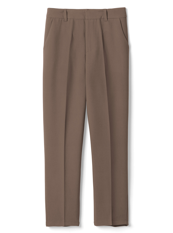センタープレステーパードパンツ
