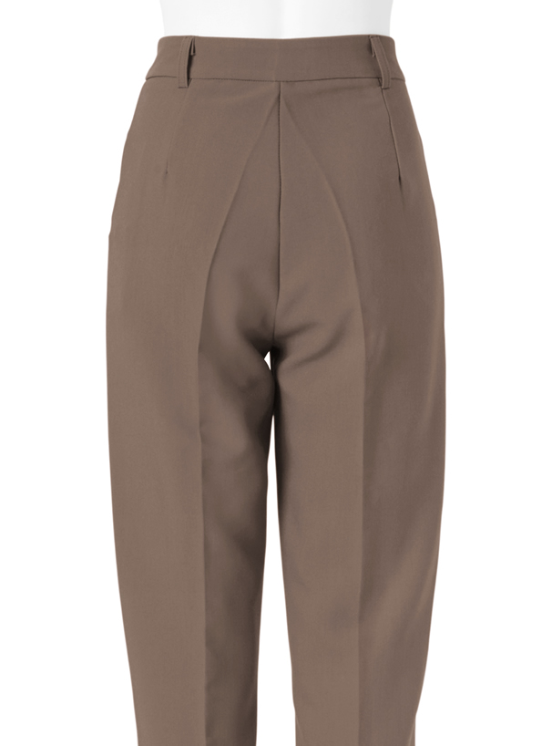 センタープレステーパードパンツ