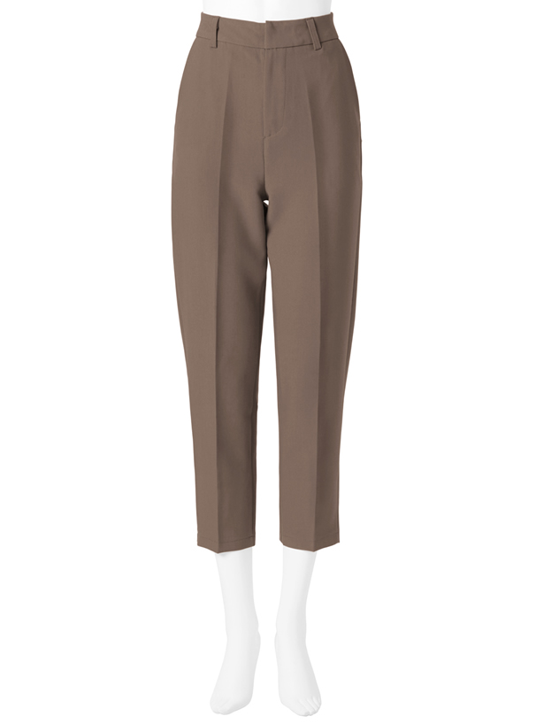 センタープレステーパードパンツ