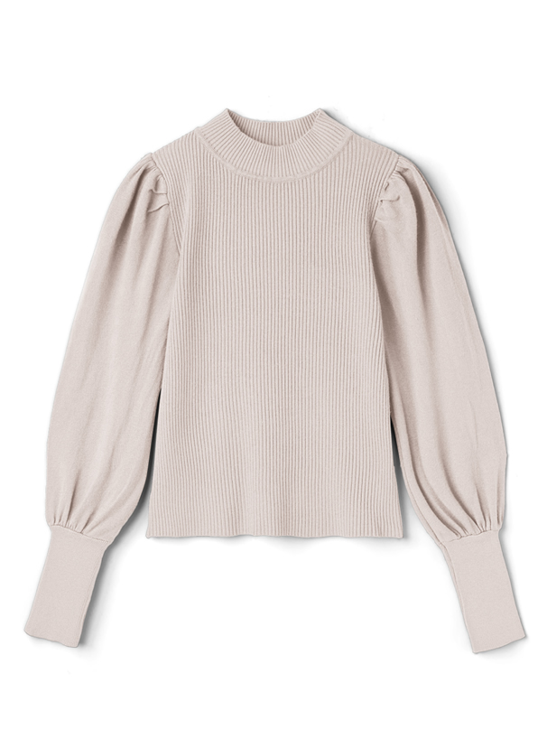 ハイネックパワショルニットトップス At1428 レディースファッション通販のグレイル Grl 公式