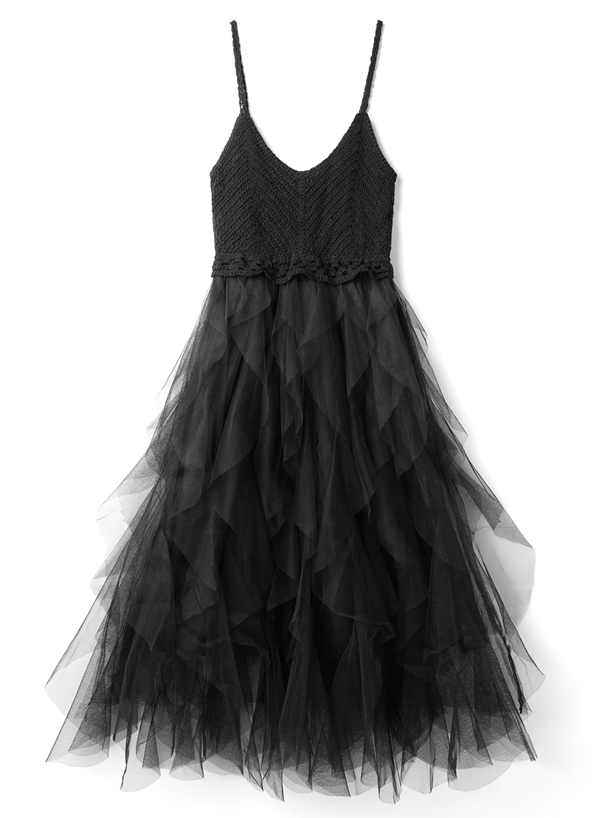 異素材かぎ針チュールワンピース At1499 レディースファッション通販のグレイル Grl 公式