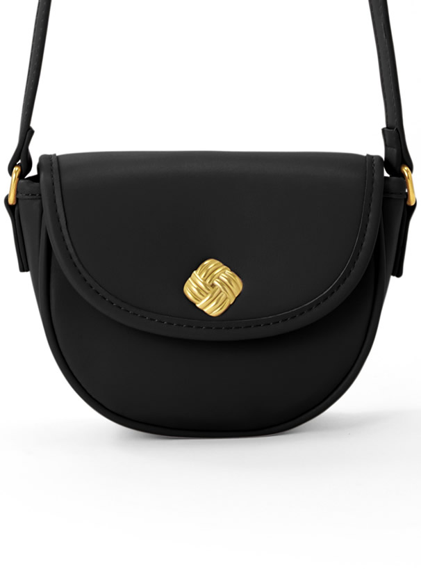 ハーフサークルフラップショルダーバッグ At1550 レディースファッション通販のグレイル Grl 公式